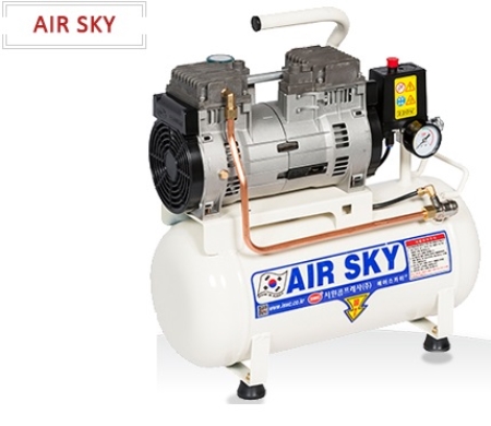 S2-15-2 에어스카이 콤프레샤, 오일레스AC-연구실, 실내작업용, 오일레스DC-렉카차량, 건설중장비용, 한신