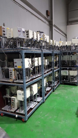 열융착기 공압프레스  에어프레스 100kg