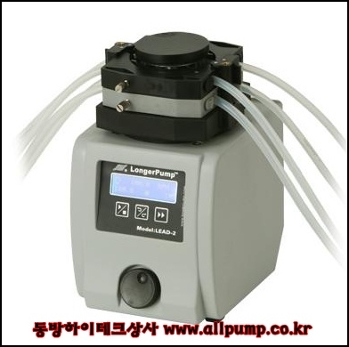 LEAD-2 유량조절형 튜브연동식 정밀 정량펌프[LEAD-2 Flowrate Peristaltic Pump]