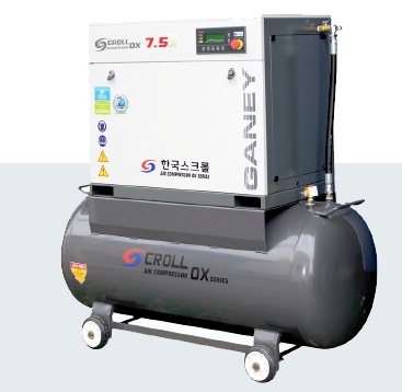 스크롤 콤프레샤 5/10/20/30마력, 저소음운전, 전기에너지절감