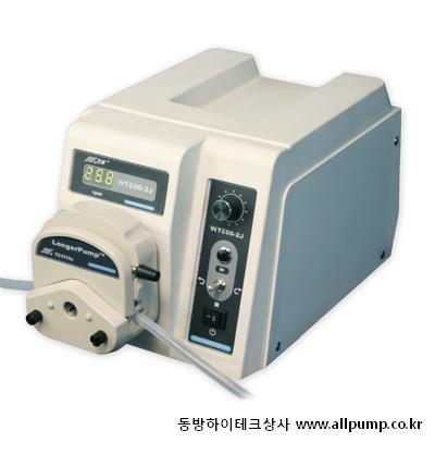 WT600-2J 속도조절형 튜브연동식 정량펌프 [WT600-2J Basic Peristaltic Tubing Pump]
