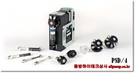 PSD/4  정밀 소형주사기펌프 모듈[PSD/4 Compact Syringe Pump Module]