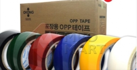오공 OPP 컬러 박스테이프