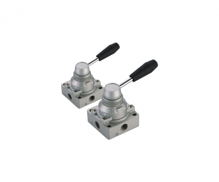 VBH Series 4 Port Manual Operated Valves (솔밸브/솔레노이드밸브)