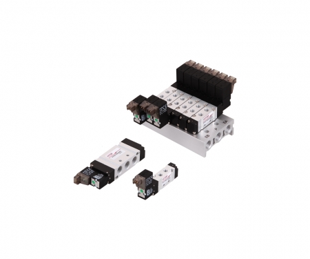 HVS Series 5 Port Solenoid Valves (솔밸브/솔레노이드밸브)