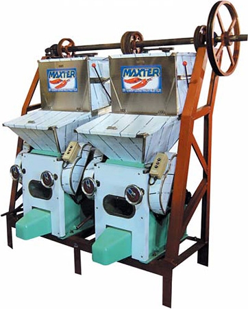 고추 분쇄기 / 반자동 (특수롤밀)