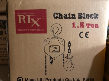 체인블럭 렉스 1.5ton~