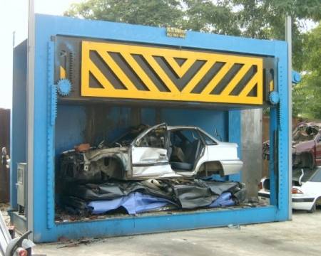 폐차 압축기(수직)