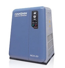 급유식 스크류 콤프레샤