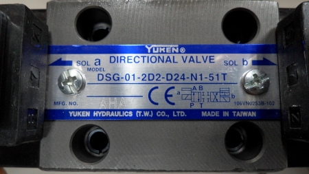 SOLENOID VALVE  (YUKEN)