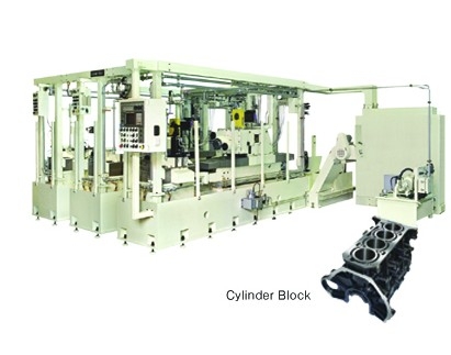 Line Boring Machine (Cylinder Block Crank Bore Boring)