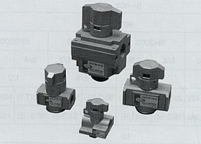 3포트 잔압 배기 밸브