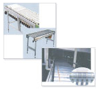 링벨트구동 로울러 컨베어