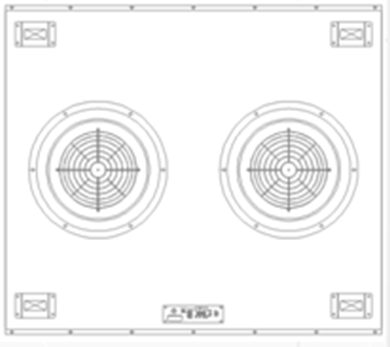 FFU Fan Filter Unit BLDC Motor 적용