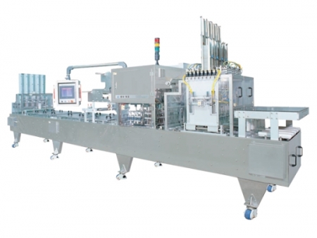 몰드 교체형 자동 용기 포장기