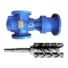 Three spindle screw pump