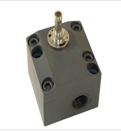 기어휠 유량 변환기 및 스위치