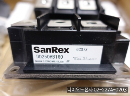 [판매중] DD250HB160 / DD250HB120 / DD250GB80 / DD250GB40 /DIODE MODULE 다이오드모듈
