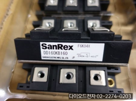 [판매중] DD160KB160 / DD160KB120 / DD160KB80 / DD160KB40 /DIODE MODULE 다이오드모듈