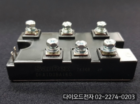 [판매중] DFA100BA160 / DFA100BA80 / SANREX 브릿지다이오드 + SCR 모듈 / SANREX / DIODE / SCR 모듈