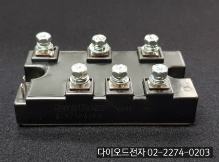 [판매중] DFA75BA160 / DFA75BA80 / SANREX 브릿지다이오드 + SCR 모듈 / SANREX / DIODE / SCR 모듈
