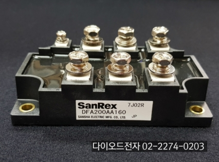 [판매중] DFA200AA160 / DFA200AA80 / SANREX 브릿지다이오드 + SCR 모듈 / SANREX / DIODE / SCR 모듈