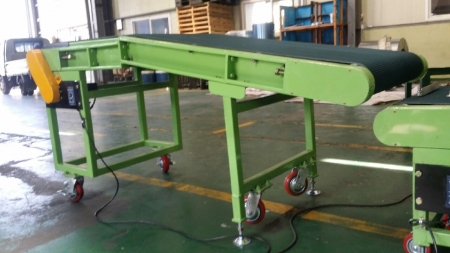 경사 수평콘베어