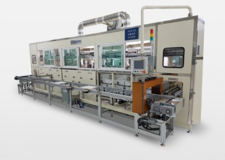 자동차부품 진공초음파세척 및 진공건조기