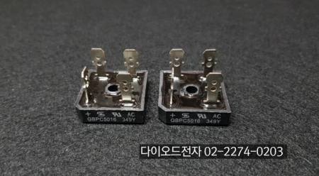 [판매중] GBPC5016 (50A 1600V , 단상 브릿지 다이오드) / 단상 브릿지 다이오드 / DIODE / DIODE ELECTRIC