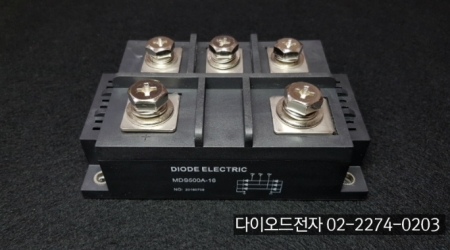 [판매중] MDS500-16 ( 500A 1600V , 3상 브릿지 다이오드 ) / 3상 브릿지 다이오드 / DIODE ELECTRIC / DIODE