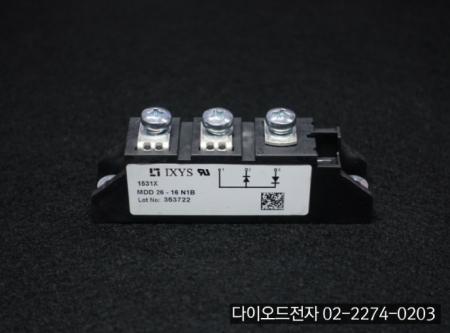 [판매중] MDD26-16N1B / MDD26-14N1B /MDD26-12N1B / MDD26-08N1B / DIODE MODULE 다이오드모듈