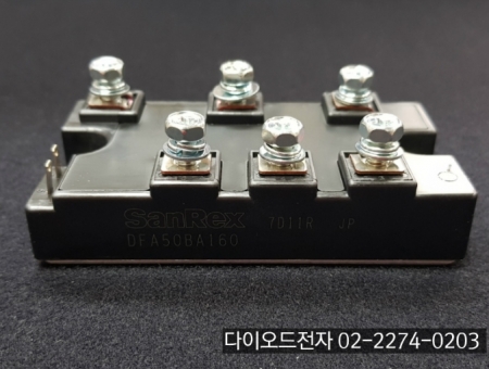 [판매중] DFA50BA160 / DFA50BA80 / SANREX 브릿지다이오드 + SCR 모듈 / SANREX / DIODE / SCR 모듈