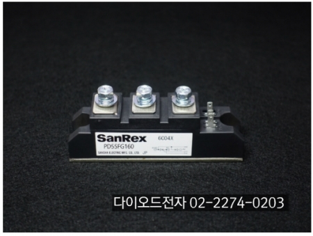 [판매중] PD55FG160 / PD55FG120 / PD55F-160 / PD55F-120 SANREX SCR MODULE
