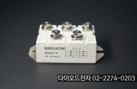 [판매중] MDS200-16 ( 200A 1600V , 3상 브릿지 다이오드 ) / 3상 브릿지 다이오드 / DIODE ELECTRIC / DIODE