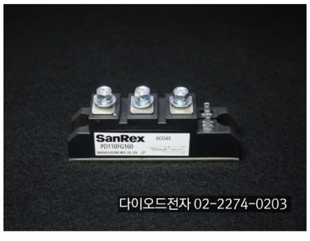 [판매중] PD110FG160 / PD110FG120 / PD110F-160 / PD110F-120 SANREX SCR MODULE
