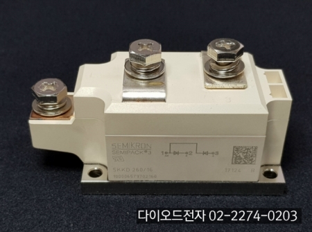 [판매중] SKKD260/16 / SKKD260/12 / SKKD260/08 / SEMIKRON DIOED MODULE / 다이오드모듈