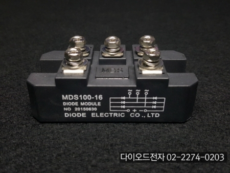 [판매중] MDS100-16 ( 100A 1600V , 3상 브릿지 다이오드 ) / 3상 브릿지 다이오드 / DIODE ELECTRIC / DIODE