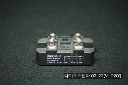 [판매중] MDQ100-16 (100A 1600V , 단상 브릿지 다이오드) / DIODE ELECTRIC / DIODE2