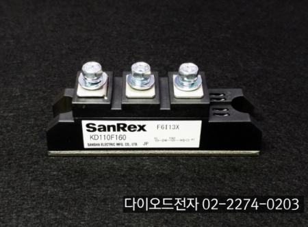 [판매중] KD110F160 / KD110F120 / KD110F80 / KD110F40 /DIODE MODULE 다이오드모듈