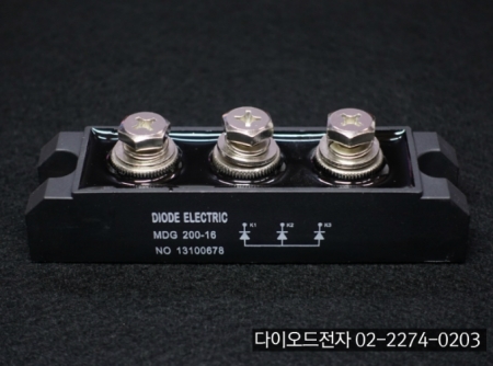 [판매중] MDG200-16 / MDG200-08  / 3 x DIODE MODULE 다이오드모듈