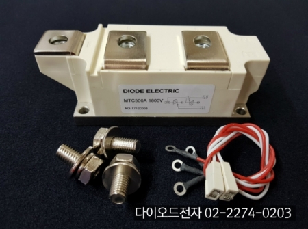 [판매중] MTC500-18 / MTC500-16 / MTC500-08 / SCR 모듈 / SCR MODULE / THYRISTOR 모듈 / 사이리스터 모듈 / DIODE ELEC