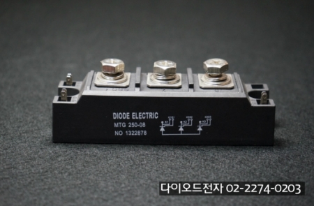 [판매중] MTG250-08 (250A 800V , 128mm) / DIODE ELECTRIC / 3x SCR 모듈 / MODULE / SCR
