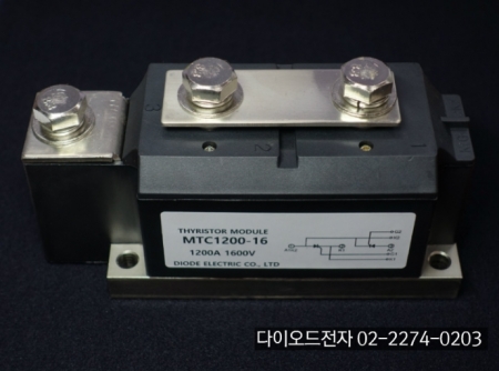 [판매중] MTC1200-16 / MTC1200A1600V (SCR 모듈 , SCR MODULE , 1200A 1600V / MTC1200A-16 / SCR / DIODE ELEC