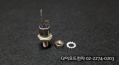 [판매중] T122-32-16 (32A 1600V , STUD SCR) / SCR / DIODE ELECTRIC / 32A 1600V