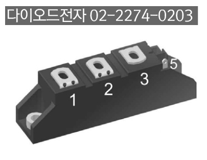 [판매중] MCD26-16IO8B , 27A 1600V DIODE + SCR모듈 / SCR MODULE / SCR / DIODE / IXYS