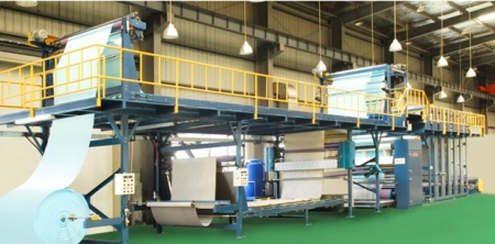 플레임 라미네이팅기