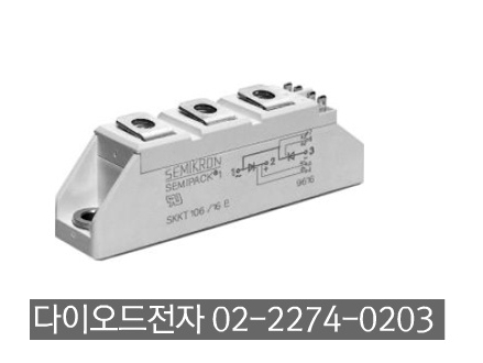 [판매중] SKKH106/16E (106A 1600V , SCR + DIODE) / SCR / DIODE / SEMIKRON