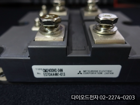 [판매중] CM2400HC-34N (2400A 1700V) / 일본 미쯔비시 전기 / MITSUBISHI / 2PACK / IGBT