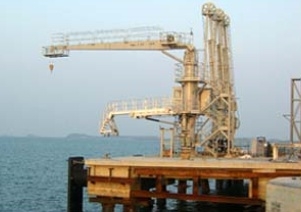 Gangway Tower with jib Crane System