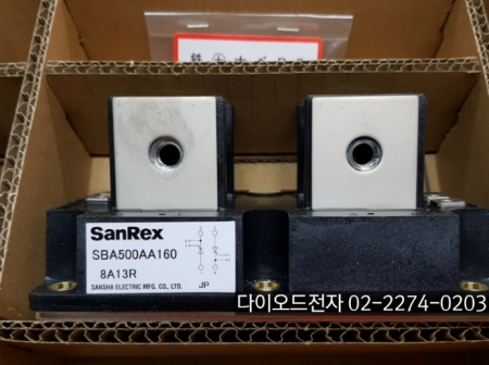 [판매중] SBA500AA160 / SBA500AA120 / SBA500AA80 / SBA500AA40 / 일본 SANREX SCR 모듈 / SANREX대리점 / 산렉스대리점 / 